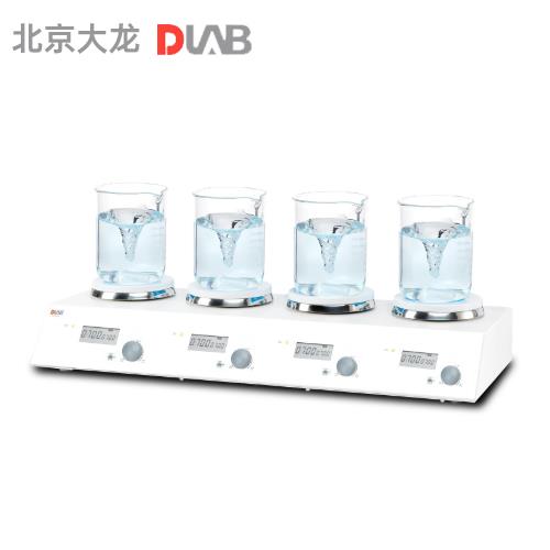 北京大龍MS-M-S4 LCD數控四通道磁力攪拌器
