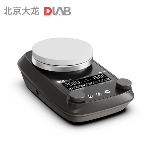 北京大龍DMS5-340  LCD數控5寸定時款加熱型磁力攪拌器