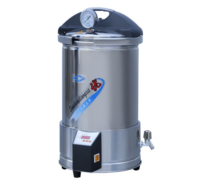 上海三申手提式不銹鋼壓力蒸汽滅菌器YX280/15（定時數控）