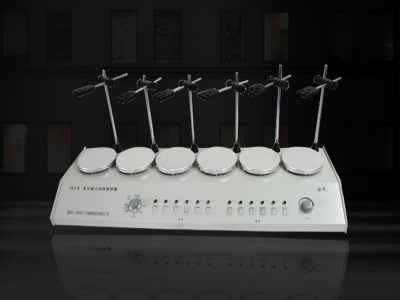 常州國華多頭磁力加熱攪拌器HJ-6A 數顯控溫 6頭